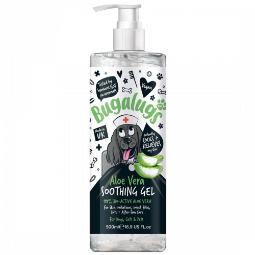 Bugalugs Успокаивающий гель Алоэ Вера для домашних животных