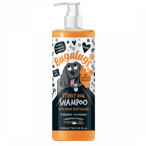 Bugalugs Шампунь для собак Stinky с нейтрализатором запаха.