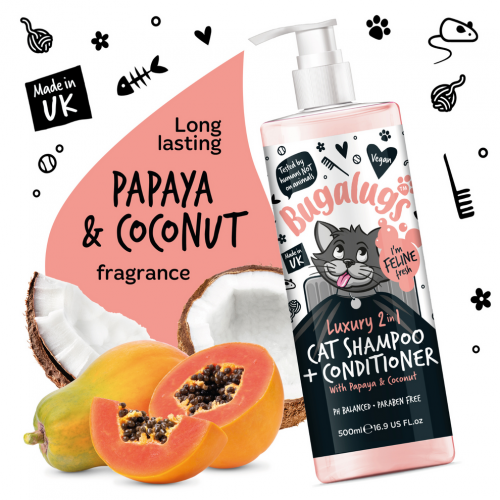 Luxury 2 in 1 Cat Shampoo & Conditioner